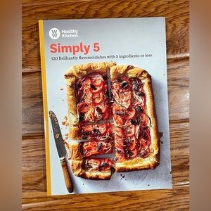 NWT “Simply 5” Weight Watchers Simple Recipe Cookbook